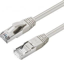  MicroConnect CAT6A S/FTP 0.5m Grey LSZH