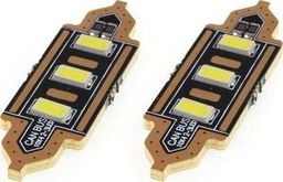 AMiO Żarówki LED STANDARD Festoon C5W 3xSMD 5730 12V 41mm