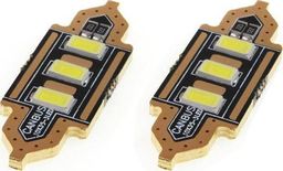 AMiO Żarówki LED STANDARD Festoon C5W 3xSMD 5730 12V 39mm
