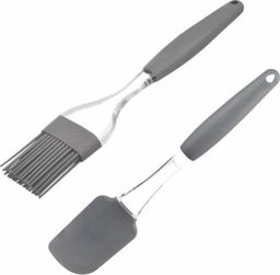 Brunbeste ZESTAW SZPATUŁA + PĘDZELEK SILIKONOWY 2 ELE. BRUNBESTE BB-1789