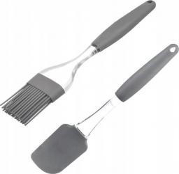 Brunbeste ZESTAW SZPATUŁA + PĘDZELEK SILIKONOWY 2 ELE. BRUNBESTE BB-1789