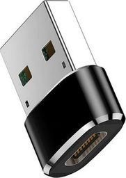 Adapter USB TelForceOne USB/USB-C USB-C - USB Czarny  (8_2248393)
