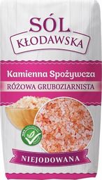 KŁODAWA KOPALNIA SOLI Sól kamienna różowa gruba 1 kg - Sól Kłodawska