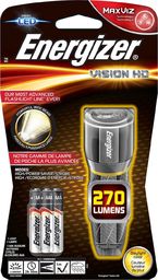 Latarka Energizer Latarka ENERGIZER Metal Vision HD + 3szt. baterii AAA, srebrna