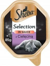  Sheba SHEBA SELECTION Karma dla Kota w Sosie z CIELĘCINĄ 85g  