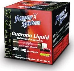 Power System Power System Guarana 2000 mg Liquid shot - 20 amp.