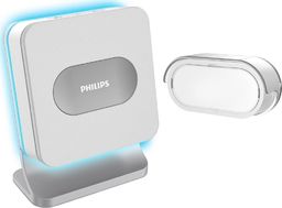  Philips Philips WelcomeBell Color, Dzwonek bezprzewodowy, bateryjny, 8 dźwięków, 300m,531113