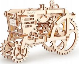  UGEARS UGEARS Puzzle 3D Traktor Drewniany Model mechaniczny do składania
