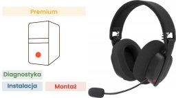 Montaż komputera Komfort + Słuchawki Redragon H888 LUCE