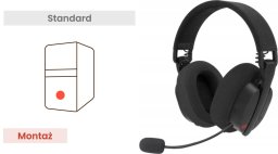 Montaż komputera Standard + Słuchawki Redragon H888 LUCE