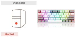 Montaż komputera Standard + Klawiatura Redragon FIZZ PRO K616