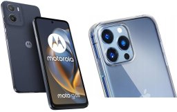 Smartfon Motorola Moto G05 4/128GB Granatowy (PB6L0054PL) + Etui Clear Case