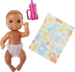 Mattel Barbie Niemowlak blond włosy+różowa butelka