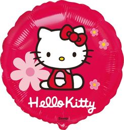  GoDan Balon foliowy Hello Kitty z kwiatkami Godan