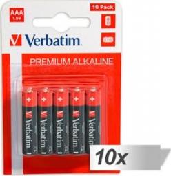  Verbatim Bateria Premium AAA / R03 10 szt.