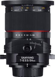 Obiektyw Samyang Canon EF 24 mm F/22 
