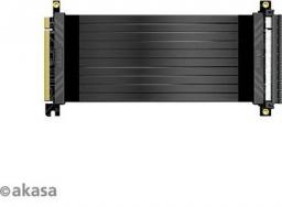  Akasa Riser Black X3 Premium PCIe 3.0 x 16, 0,3m, Czarny (AK-CBPE01-30B)