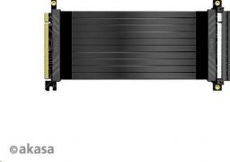  Akasa PCIe x16, 1m, Czarny (AK-CBPE01-100B)