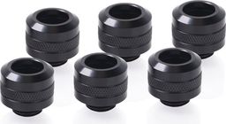 Alphacool Alphacool Eiszapfen PRO 13mm HardTube Fitting G1 / 4 - Deep Black Sixpack, connection