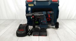 Młotowiertarka Bosch Bosch Cordless Rotary Hammer GBH 18 V-26 F Professional, 18 Volt (blue / black, L-BOXX, 2x Battery 5.0 Ah)