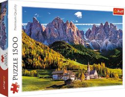  Trefl Puzzle 1500 Dolina Val di Funes Włochy 26163