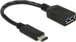 Adapter USB Delock USB-C - USB Czarny  (65634)