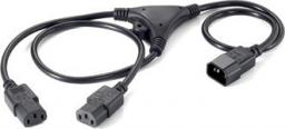 Kabel zasilający Equip Y IEC C14 -> 2x IEC C13 1,60m (112210)