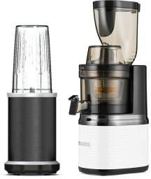 Wyciskarka wolnoobrotowa 4Swiss BM202 white + blender NB102