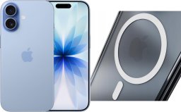 Smartfon Apple iPhone 17 8/256GB Niebieski (MG6L4ZD/A) + Etui Armor MagCase