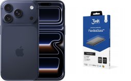 Smartfon Apple iPhone 17 Pro 256GB Głębinowy Błękit (MG8J4) + FlexibleGlass