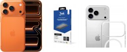 Smartfon Apple iPhone 17 Pro 5G 12/256GB Pomarańczowy (MG8H4) + FlexibleGlass + Etui Armor MagCase