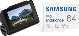 Wideorejestrator 70mai Wideorejestrator 70mai 4K A810 czarny + Karta Samsung PRO Endurance 2022 MicroSDXC 64 GB Class