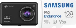 Wideorejestrator Navitel Wideorejestrator Navitel R980 4K + Karta Samsung PRO Endurance 2022 MicroSDXC 128 GB Class