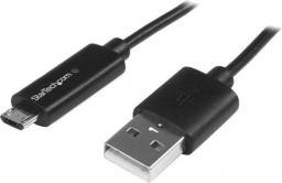 Kabel USB StarTech USB-A - microUSB 1 m Czarny (USBAUBL1M)