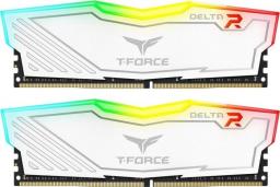 Pamięć TeamGroup T-Force Delta RGB, DDR4, 32 GB, 3600MHz, CL18 (TF4D432G3600HC18JDC01)