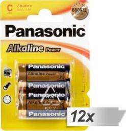 Panasonic Bateria Power Baby C / R14 12 szt.