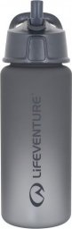  Lifeventure Flip-Top Water Bottle, Grey