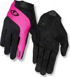  Giro Rękawiczki damskie GIRO TESSA GEL LF długi palec black bright pink roz. XL (obwód dłoni 205-210 mm / dł. dłoni 196-205 mm) (NEW)