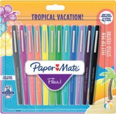  Paper Mate 1x12 Paper Mate Flair Filzstifte Tropical Vacation M 0,7 mm