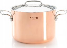 De Buyer De Buyer Prima Matera Saucepot copper/steel high 24cm induction