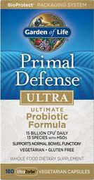 Garden of Life Garden of Life - Probiotyk, Primal Defense Ultra, 180 vkaps