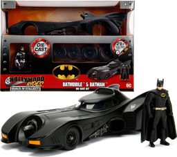 Jada Toys Figurka Batman Batmobile 1989 samochód pojazd do samodzielnego złożenia