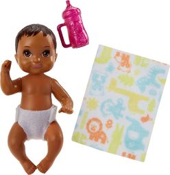 Mattel Barbie Skipper laleczka bobas brązowe włosy
