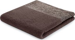  AmeliaHome Ręcznik kąpielowy Aria brązowy 50x90 cm