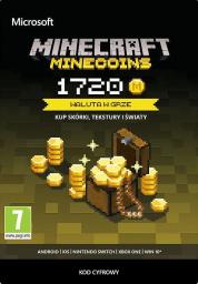  Microsoft Minecraft kod doładowujący 1720 MineCoins