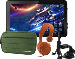 Tablet Overmax Livecore 7032 7" 8 GB czarny + gry + etui + słuchawki + uchwyt na zagłówek