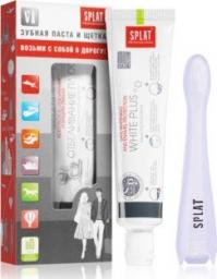 Splat Kit zestaw podróżny White Plus Pasta + szczoteczka 40 ml