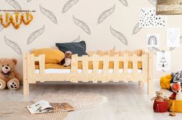  Elior Drewniane łóżko dziecięce ze stelażem 12 rozmiarów - Tiffi 2X 90x200cm