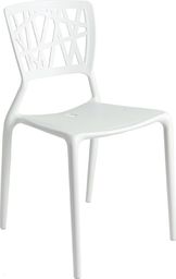  Elior Białe krzesło ażurowe - Timmi