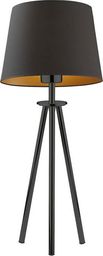 Lampa stołowa Lumes Lampa stołowa trójnóg na czarnym stelażu - EX920-Bergel - 5 kolorów Ciemny Popiel